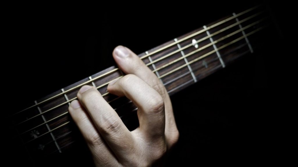 Guitar Chord Am Image