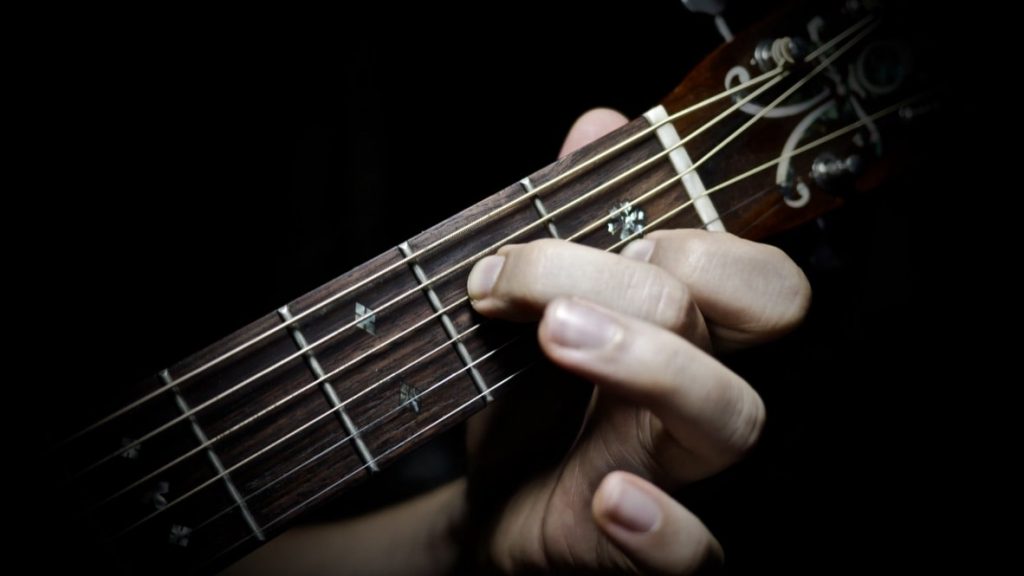 Guitar Chord Am7 Image