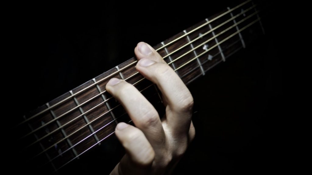 B Minor Seven Guitar Chord Image