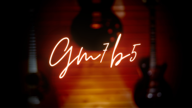 The Gm7b5 Guitar Chord Tutorial – 11 Ways To Play It